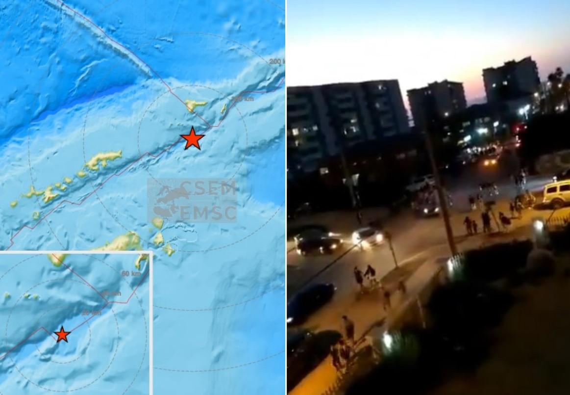 Dva jaka zemljotresa pogodila Čile - Avaz