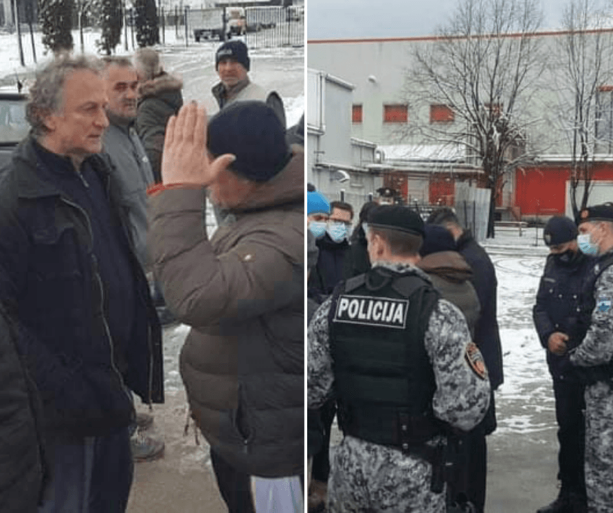 Drahoslav Štefanek u pratnji specijalaca došao na pregovore u Bihać: Građani i dalje ne daju migrantima u "Biru"