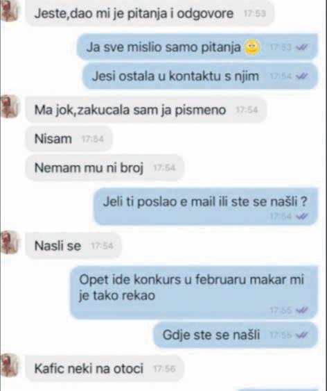 Viber messages reveal how he delivered questions to a certain girl through an assistant for taking the professional exam - Avaz