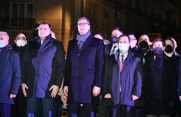 U Beogradu otkriven spomenik Stefanu Nemanji, Dodik poručio da bez države nema slobode
