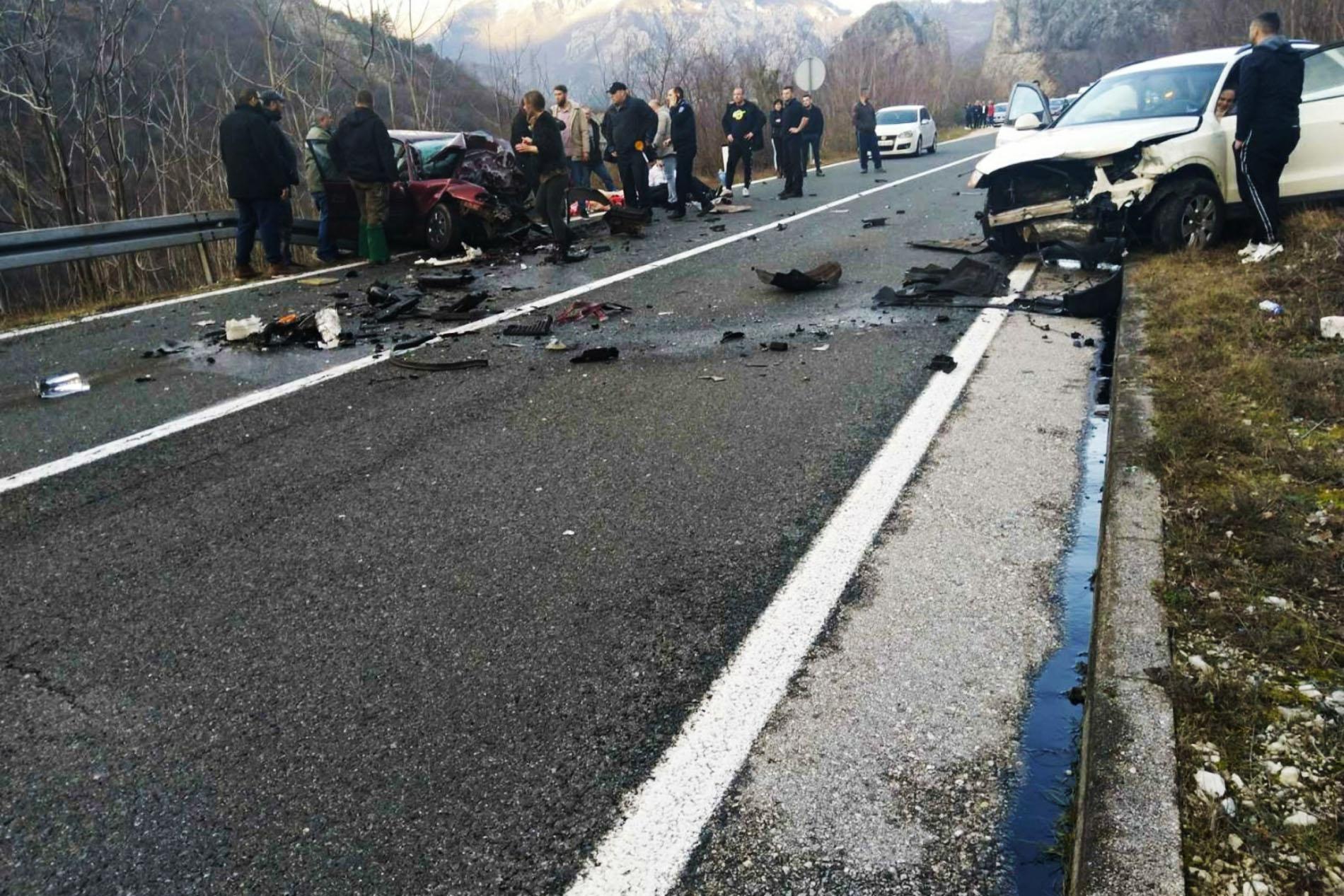 Stravična nesreća u Grabovici kod Mostara, dvoje poginulo