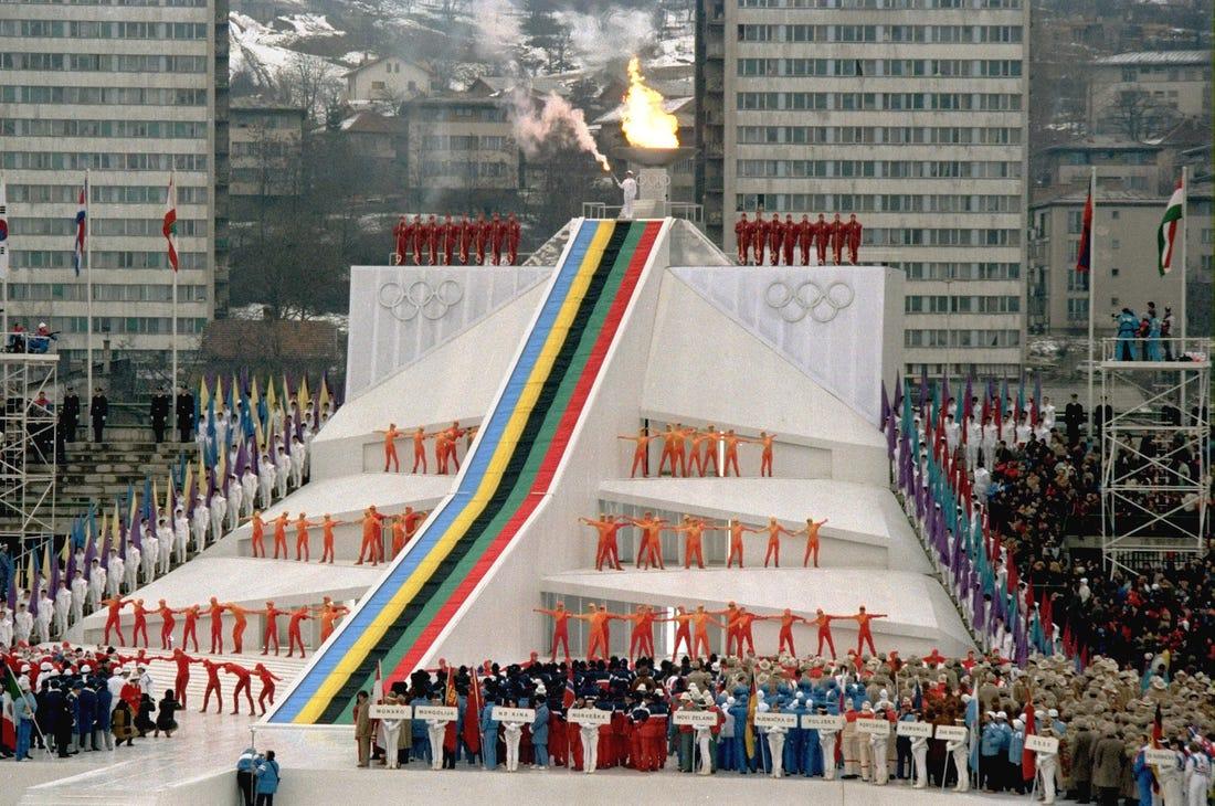 Ceremonija otvaranja 14. Zimskih olimpijskih igara - Avaz