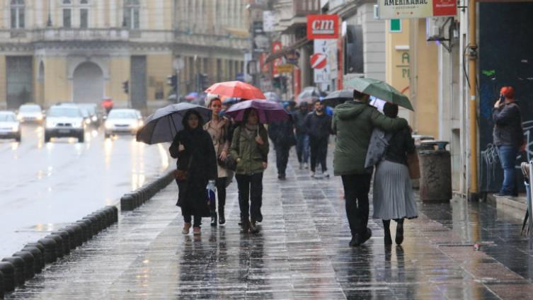 U Sarajevu se očekuje pretežno oblačno vrijeme sa kišom - Avaz