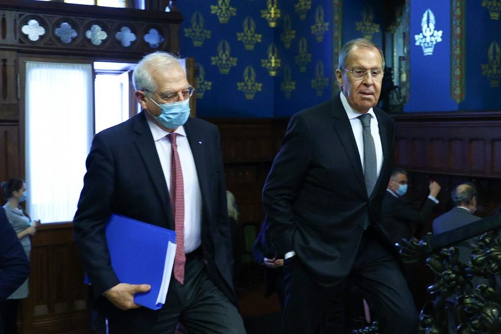 Borelj sa Sergejom Lavrovom, ruskim ministrom vanjskih poslova - Avaz