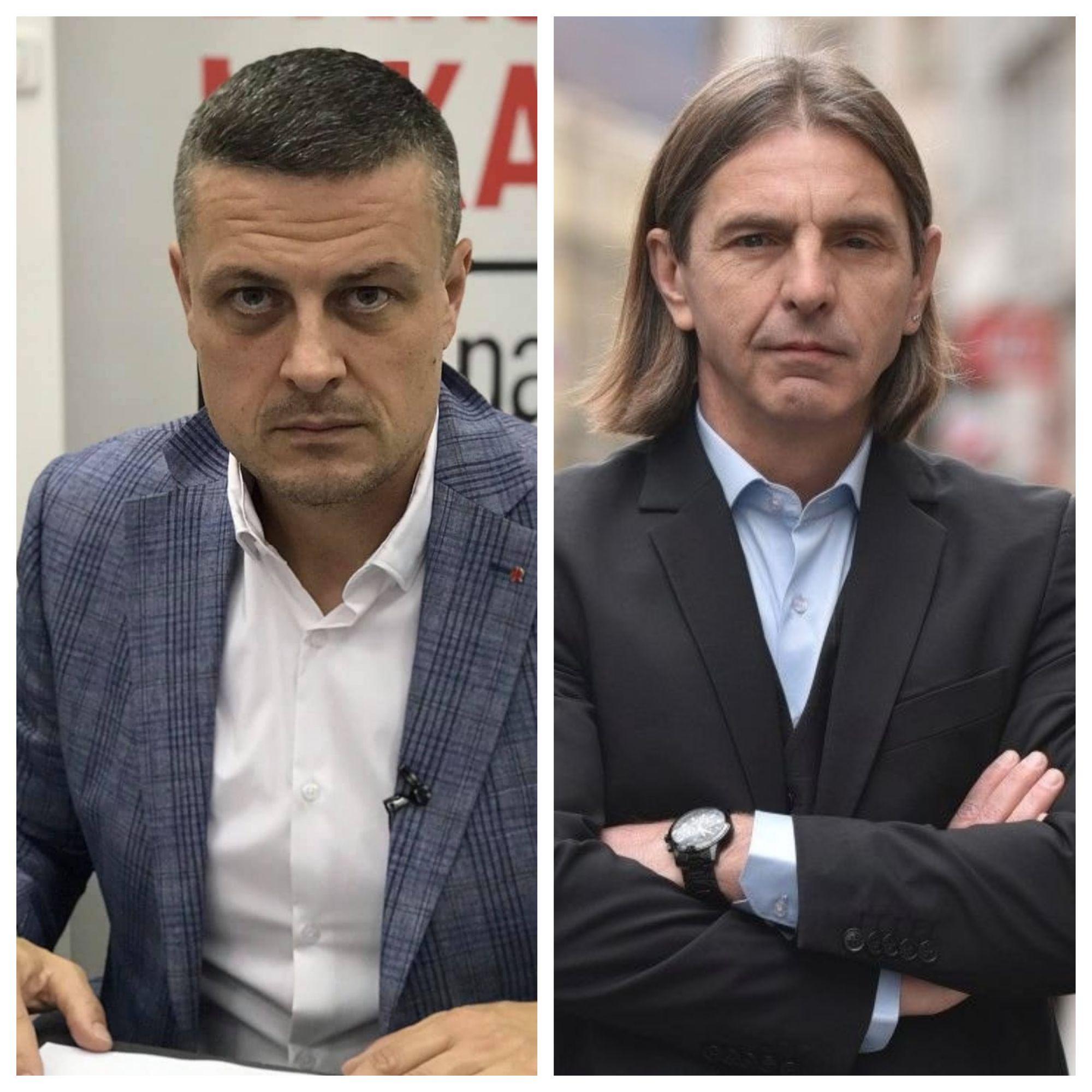 Predrag Kojović (Naša stranka) i Vojin Mijatović (SDP BiH) - Avaz