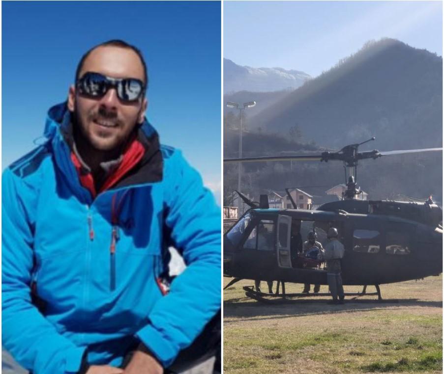 Tijelo stradalog planinara helikopterom prebačeno u Jablanicu