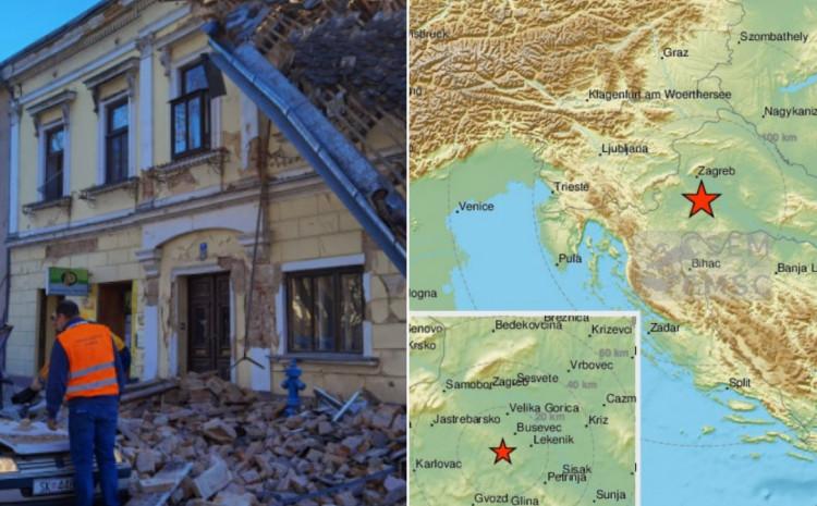 Zemljotres jačine od 3.7 po Rihteru kod Petrinje