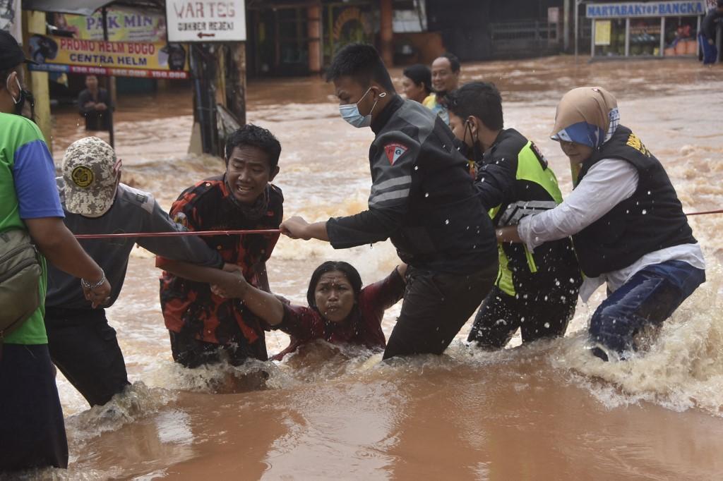 Severe floods kill five in Indonesia's capital