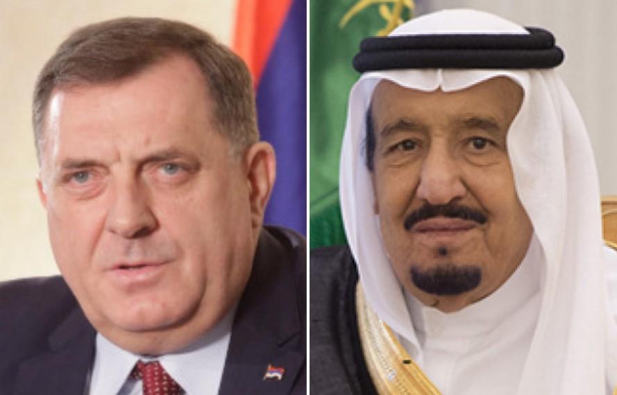 Milorad Dodik i Kralj Saudijske Arabije Salman - Avaz