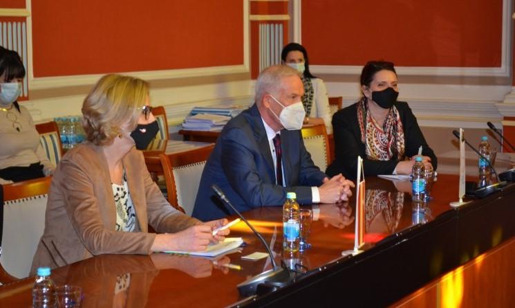 Brčko District officials meet with Austrian Ambassador and Supervisor Scanlan