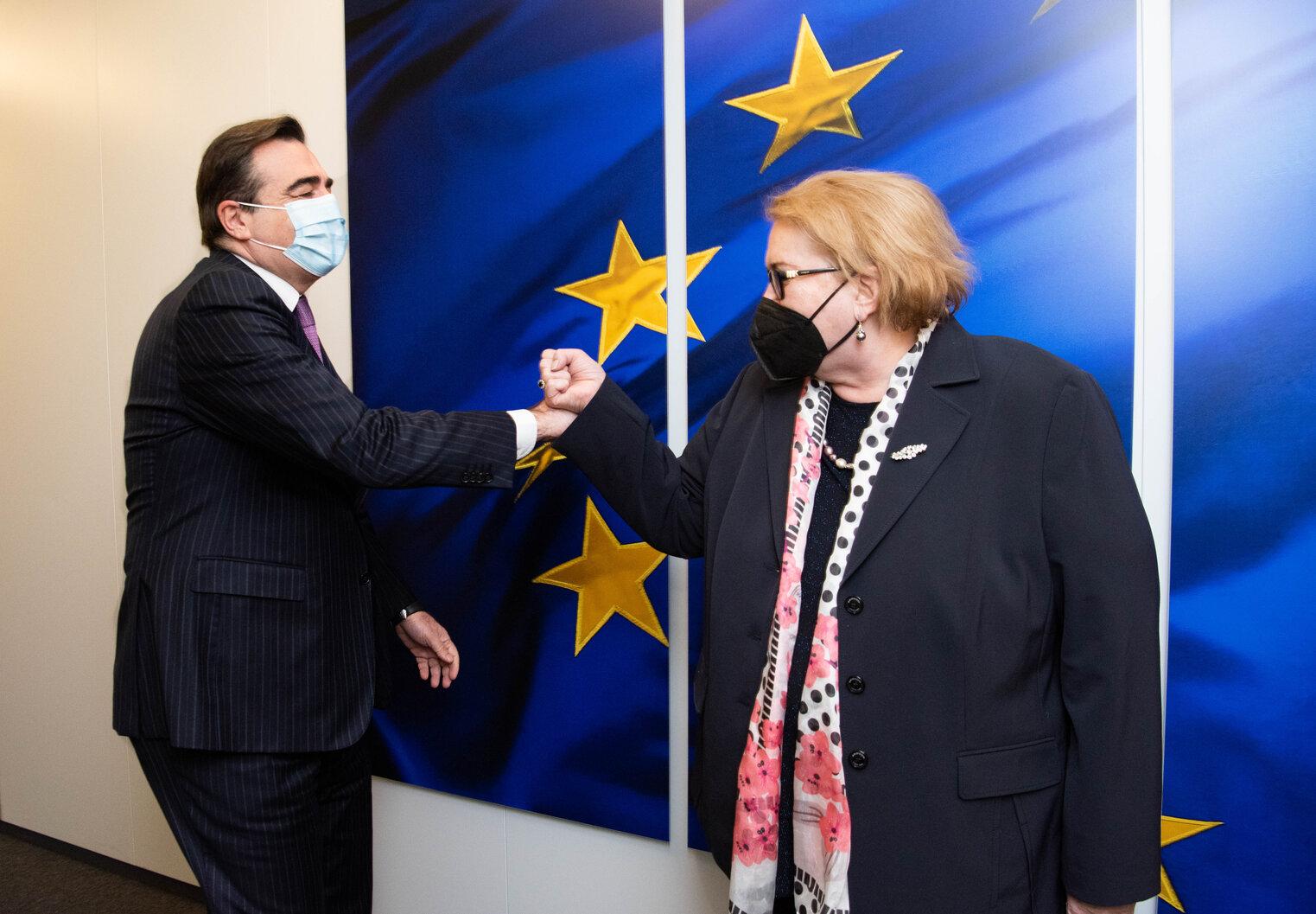 Ministrica Turković razgovarala sa potpredsjednikom Evropske komisije Margaritisom Šinasom