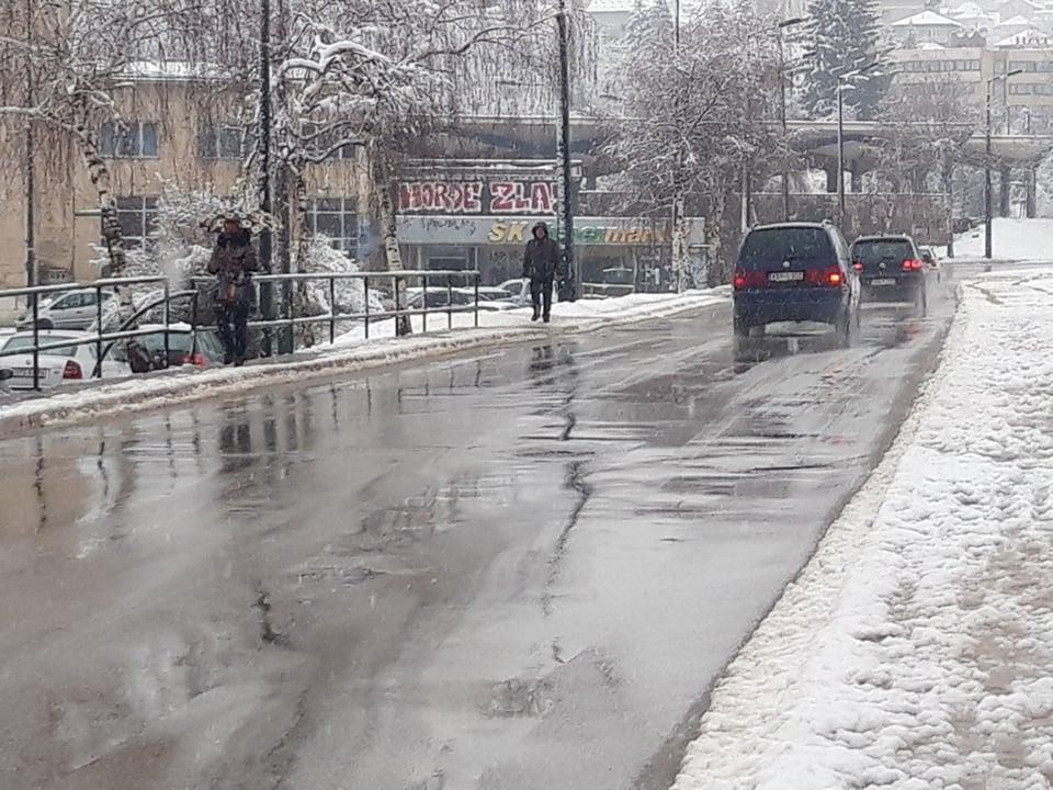 Ulica Sarajeva jutros oko 7 sati - Avaz
