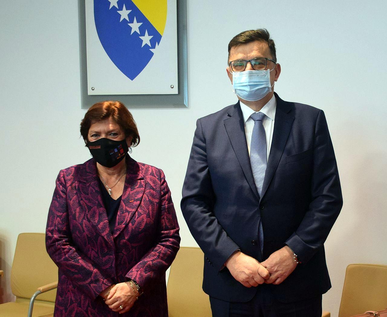 Tegeltija i Tudik: Na današnjem sastanku je razgovarano o aktuelnim političkim temama - Avaz
