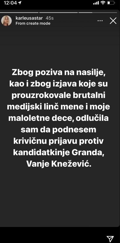Objave Jelene Karleuše - Avaz