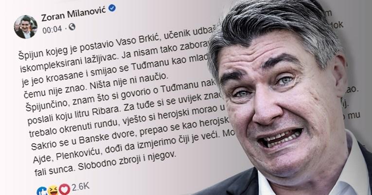 Milanovićev status o Plenkoviću - Avaz