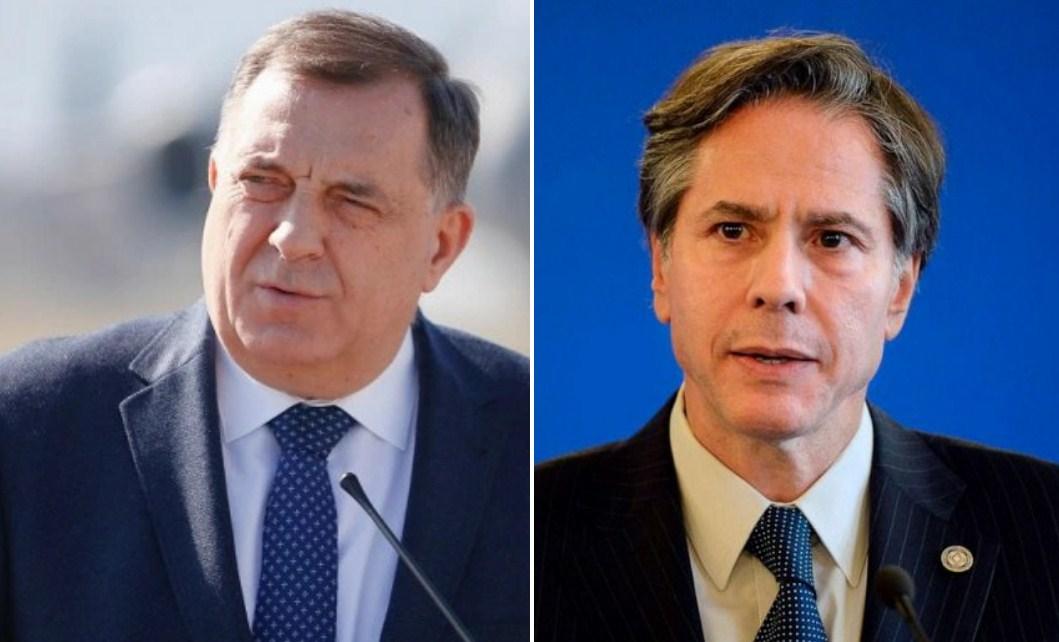 Milorad Dodik i Entoni Blinken - Avaz