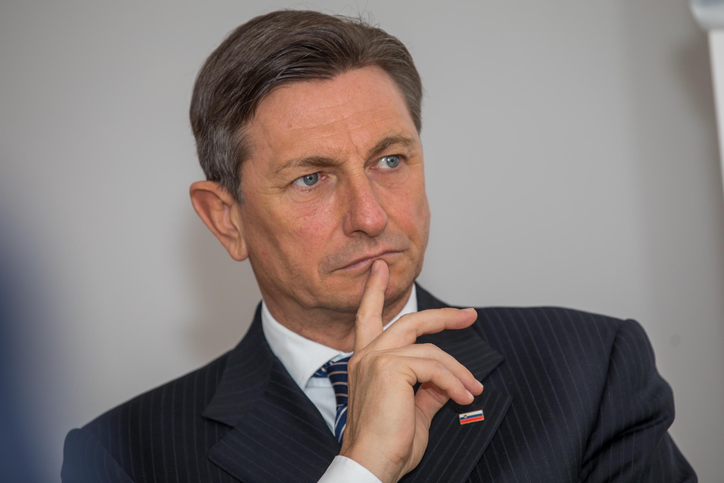 From the office of the President of Slovenia for "Avaz": Pahor is against the idea of the disintegration of B&H