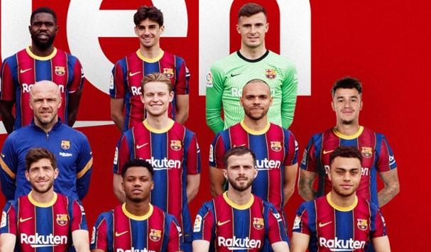 To se dešava i u Barceloni, zaboravili uslikati svog igrača, pa ga dodali u fotoshopu