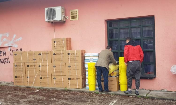 The first contingent of consumables for vaccination arrives in Tuzla Canton