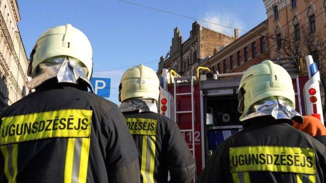 Eight die in blaze at illegal hostel in Latvia