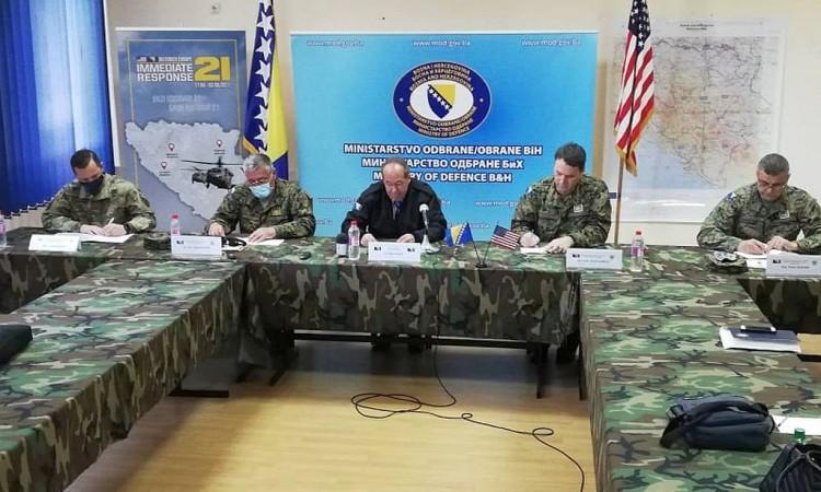 Bilateral exercise 'Immediate Response 21' officially announced at Manjača