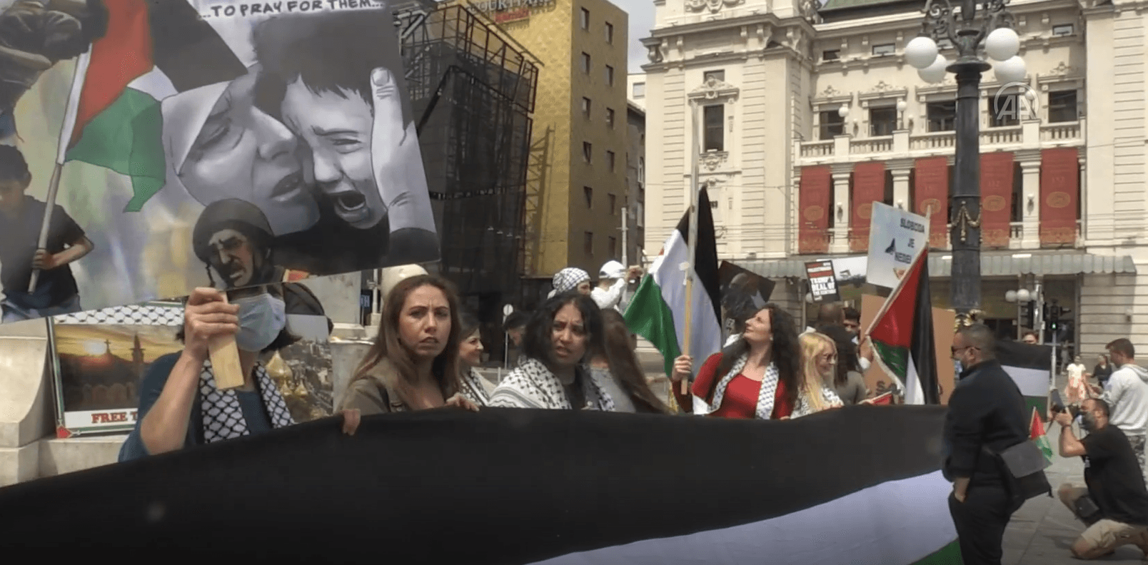 Okupljeni u Beogradu poručili: "Oslobodite Palestinu"