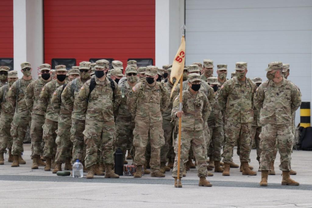 US soldiers at Sarajevo International Airport - Avaz