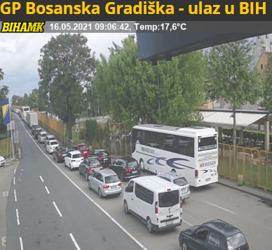 Granični prijelaz Bosanska Gradiška - Avaz