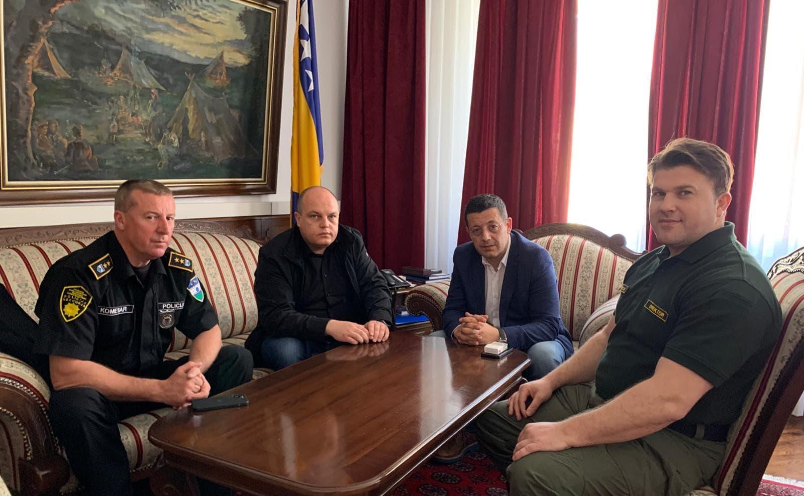 Ružnić i Koričić na sastanku sa Čamparom: Policija je iznijela ogroman teret migrantske krize