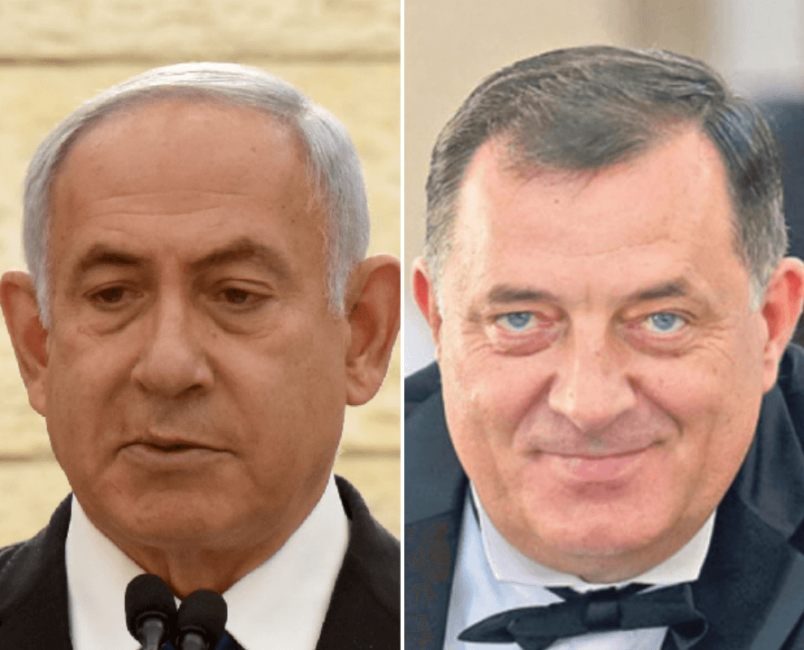 Benjamin Netanjahu i Milorad Dodik - Avaz