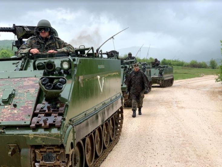 NATO na poligonu za obuku Manjača - Avaz