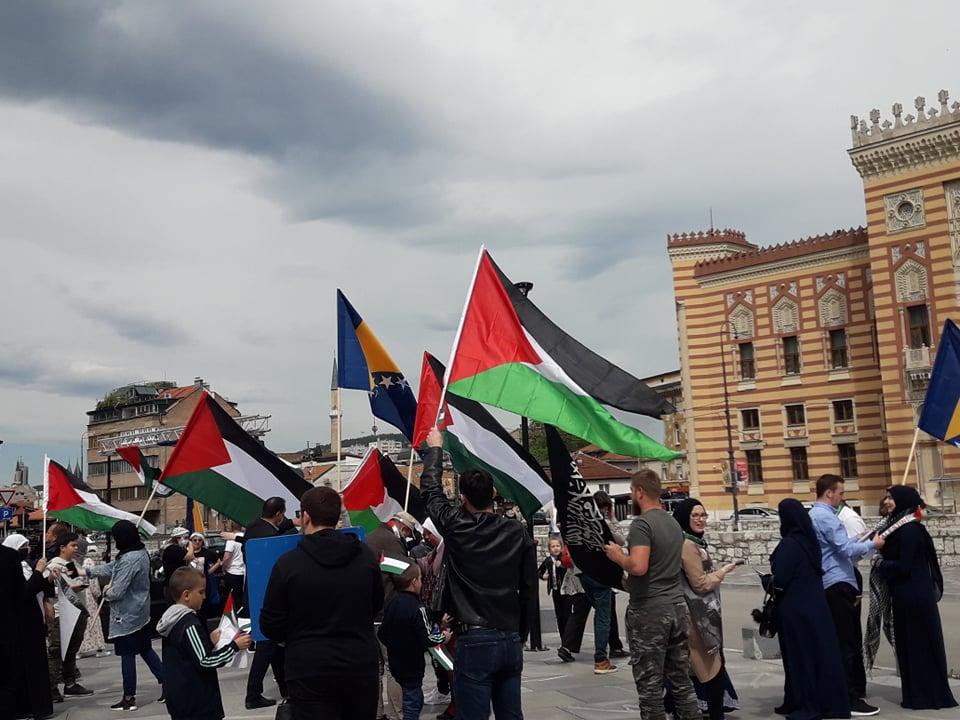 S lica mjesta: Pružili podršku narodu Palestine - Avaz