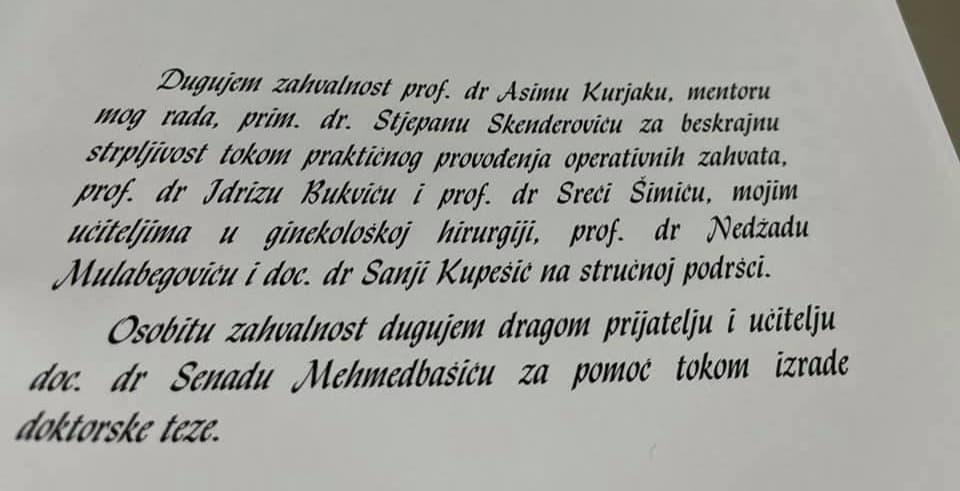 Neoborivi dokaz: Izetbegovićka zahvalila Kurjaku, on je demantira - Avaz