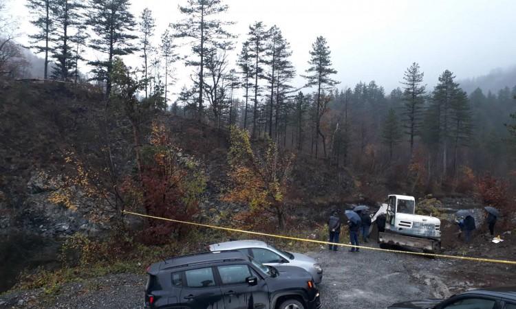 A mass grave discovered in the area of Kalinovik municipality