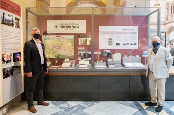 U Škotskom muzeju otvorena izložba o ratu u BiH