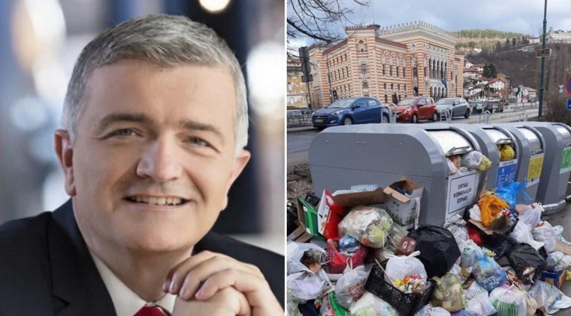 Načelnik Mandić iznio nevjerovatnu tvrdnju: Neko namjerno istresa smeće po gradu