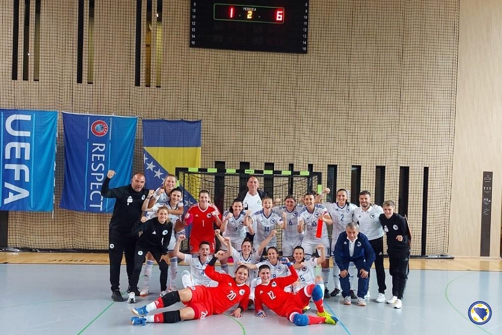 Futsal reprezentativke BiH ubjedljive u Sloveniji