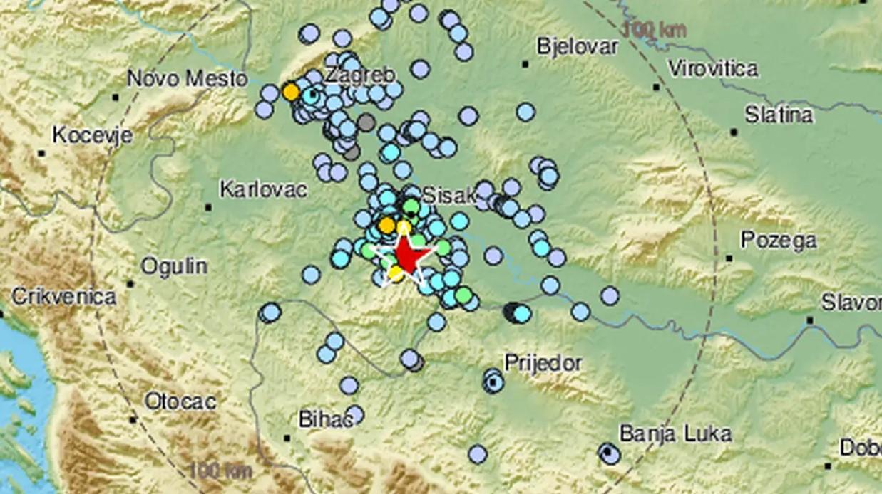 Petrinju i Sisak probudio zemljotres: "Zabrujalo, zarondalo, grede zaškripale"