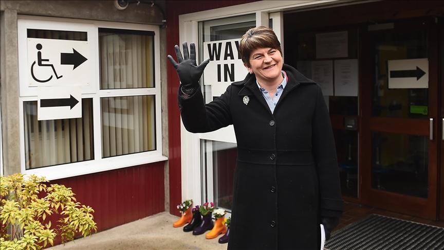 Arlene Foster formally steps down as Northern Ireland's first minister