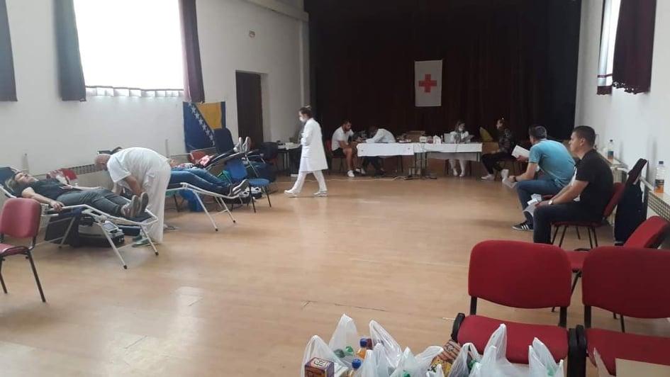 U Brezi darovane 132 doze krvi KB Zenica
