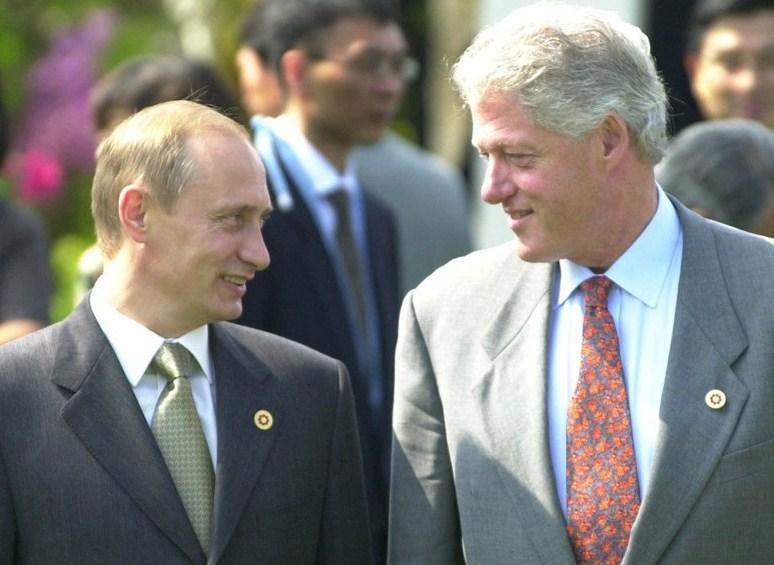 Vladimir Putin i Bil Klinton - Avaz