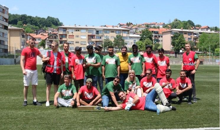 Na Svjetski dan izbjeglica održana kriket utakmica i izložba