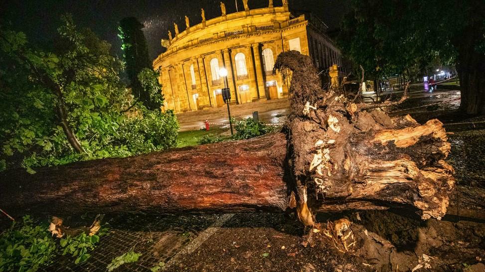 Brutal summer storms lash Germany and Switzerland