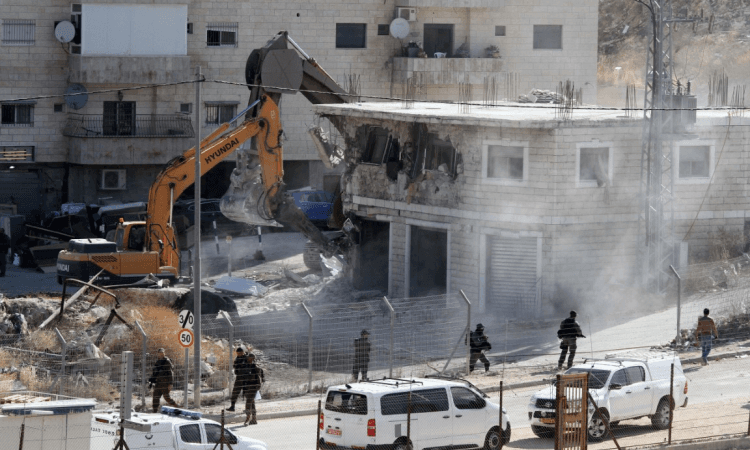 Rušenje palestinskog naselja - Avaz