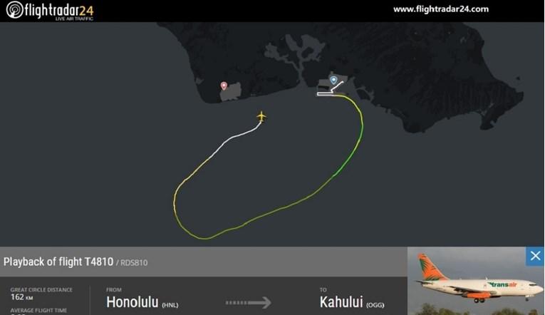 U more kod Havaja pao teretni Boeing 737, u avionu bile dvije osobe