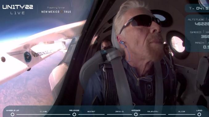 Richard Branson poletio u svemir - Avaz