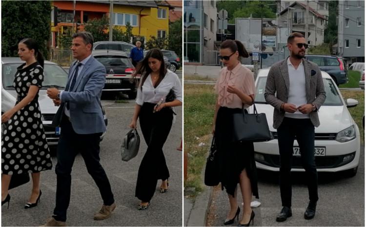 Arrival at the Court of B&H: Fadil Novalić and Fikret Hodžić - Avaz