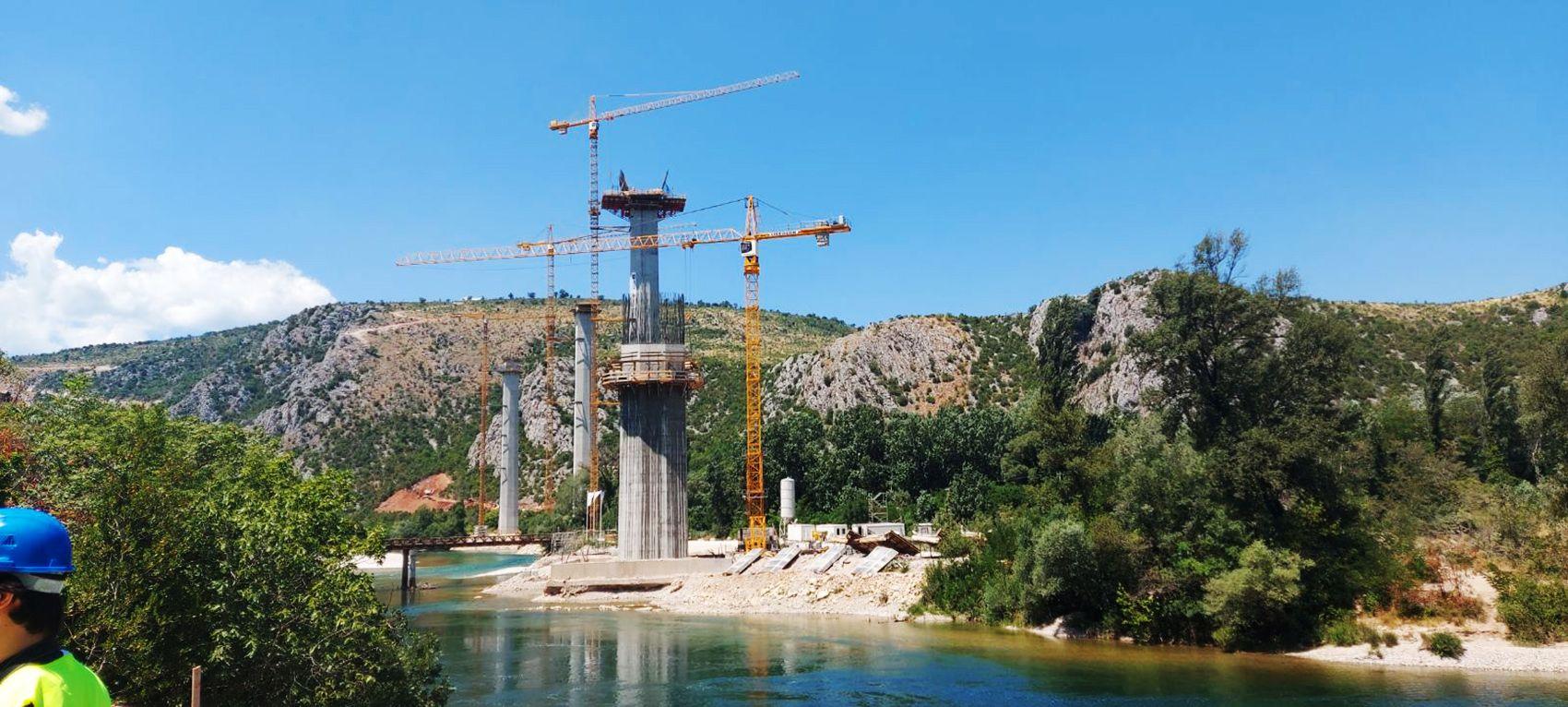 Napreduju radovi u Hercegovini: Zahuktala se gradnja kolosalnog mosta Počitelj