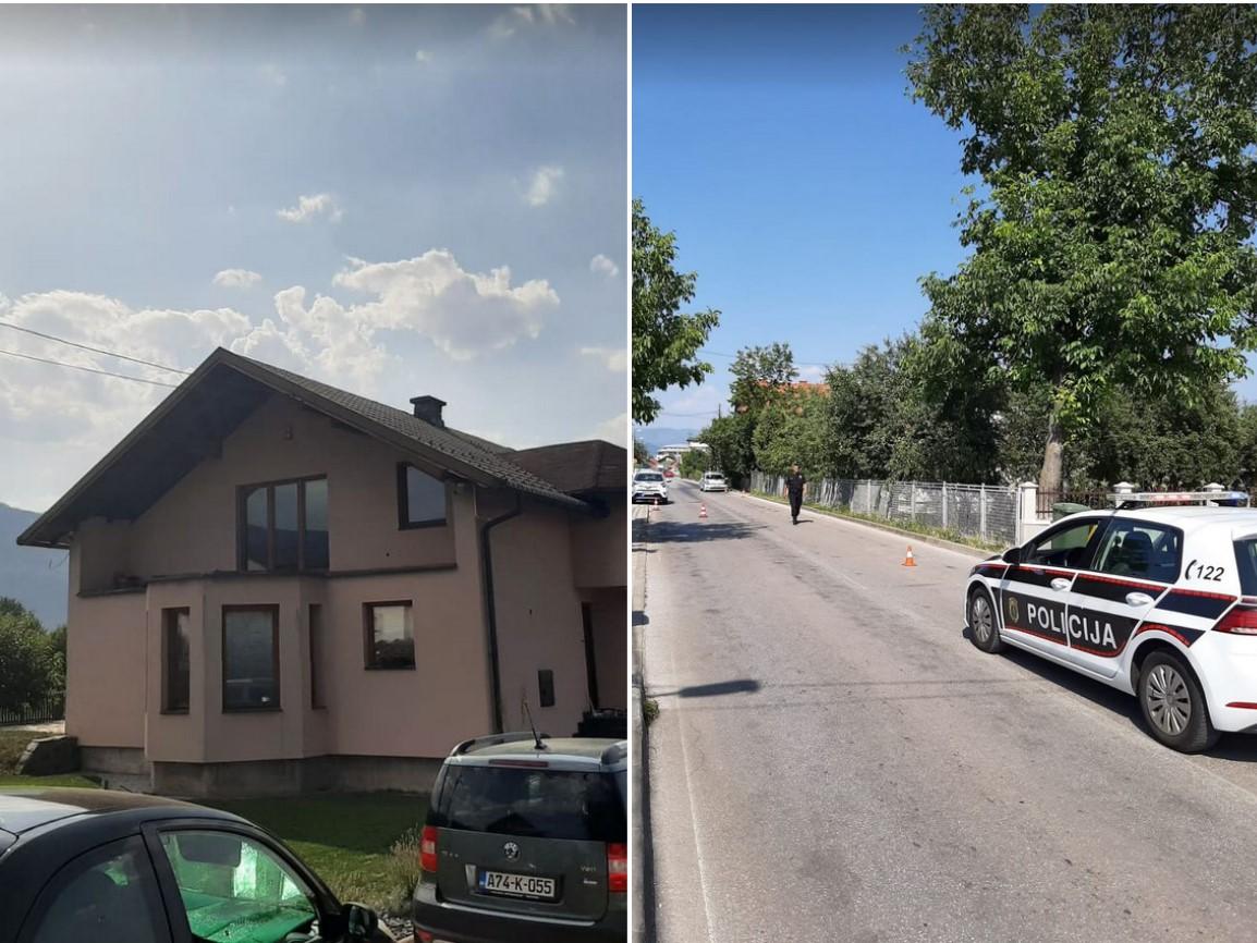 Policija obavlja uviđaj u blizini kuće Muriza Memića - Avaz