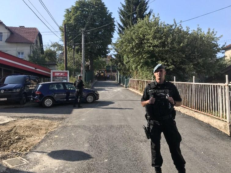 Police are searching the property of Osman Mehmedagić Osmica
